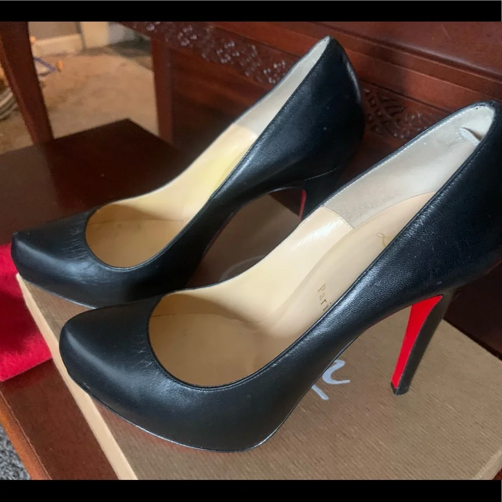 💖HOST PICK💖Christian Louboutin Rolando 120 Kid - 38.5 - Picture 5 of 16